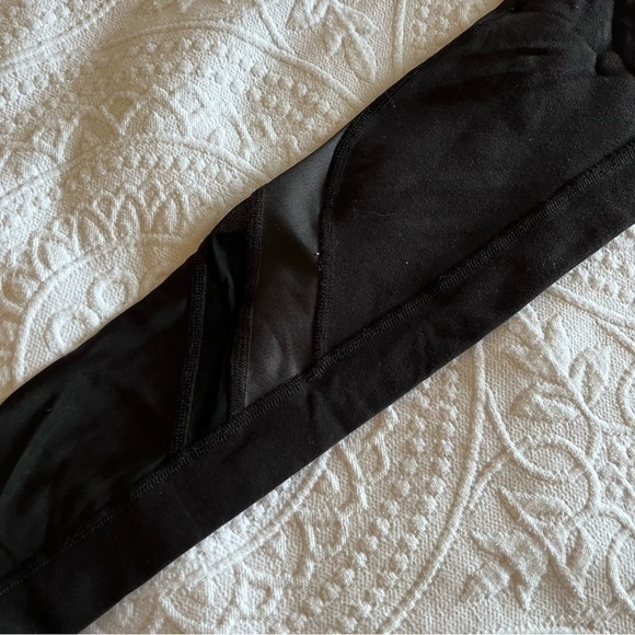 ALO Yoga Paneled‎ Mesh Leggings Black - Picture 3 of 4
